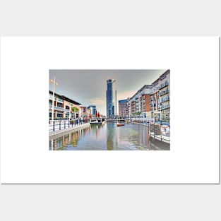 Number One Lipstick Tower at Gunwharf Quays, Portsmouth Posters and Art